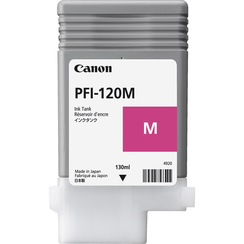 Cartus cerneala Canon PFI-120 Magenta 130ml pentru TM-200, TM-300