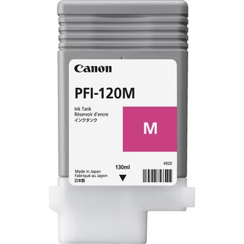 Cartus cerneala Canon PFI-120 Magenta 130ml pentru TM-200, TM-300 Cartus cerneala Canon PFI-120 Magenta 130ml pentru TM-200, TM-300