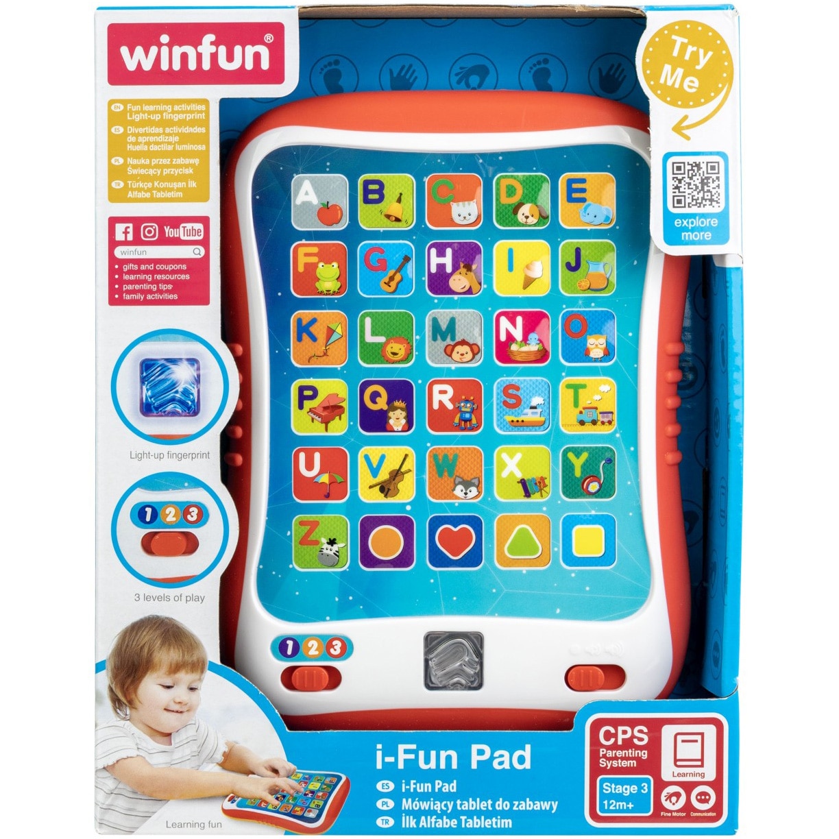 Jucarie interactiva Winfun - Tableta interactiva