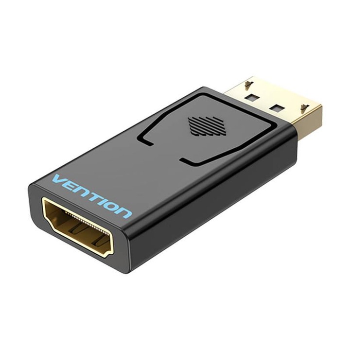 Vention HBKB0 кабелен преобразувател мъжко/женско DP HDMI Черен