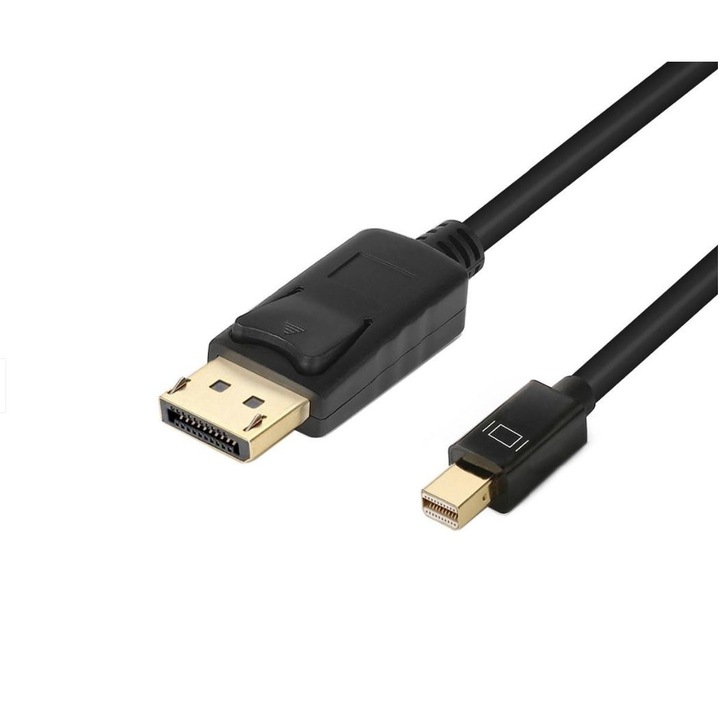 Mini Displayport кабел Thunderbolt, 1.8 м, 4k резолюция, Позлатени щепсели, Тип мъжки-мъжки, 4K и 2K, CBDISPORT1