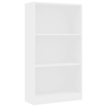 Biblioteca vidaXL, PAL, 60 x 24 x 108 cm, Alb Biblioteca vidaXL, PAL, 60 x 24 x 108 cm, Alb