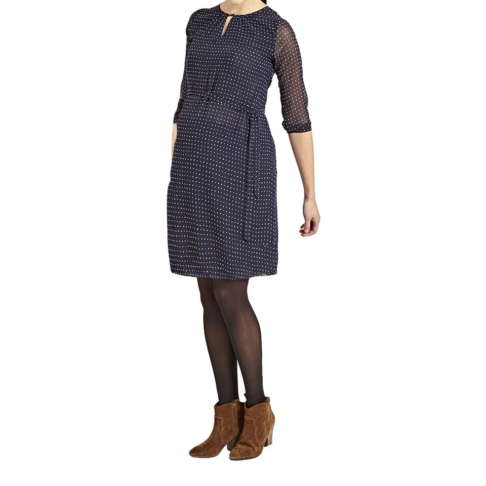 Rochie gravide JoJo Maman Bebe, bleumarin, marimea 40