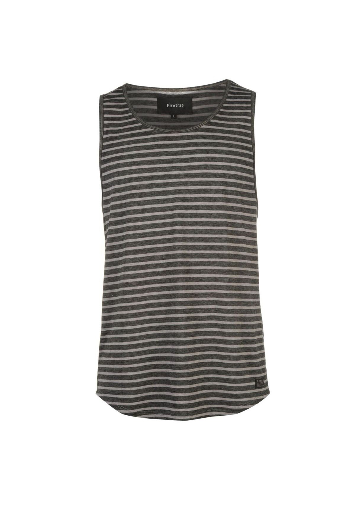 Tricou Firetrap Stripe Vest, Gri, XL EU