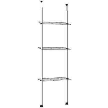 Raft telescopic, Cromat, Reglabil pana la 270cm Raft telescopic, Cromat, Reglabil pana la 270cm