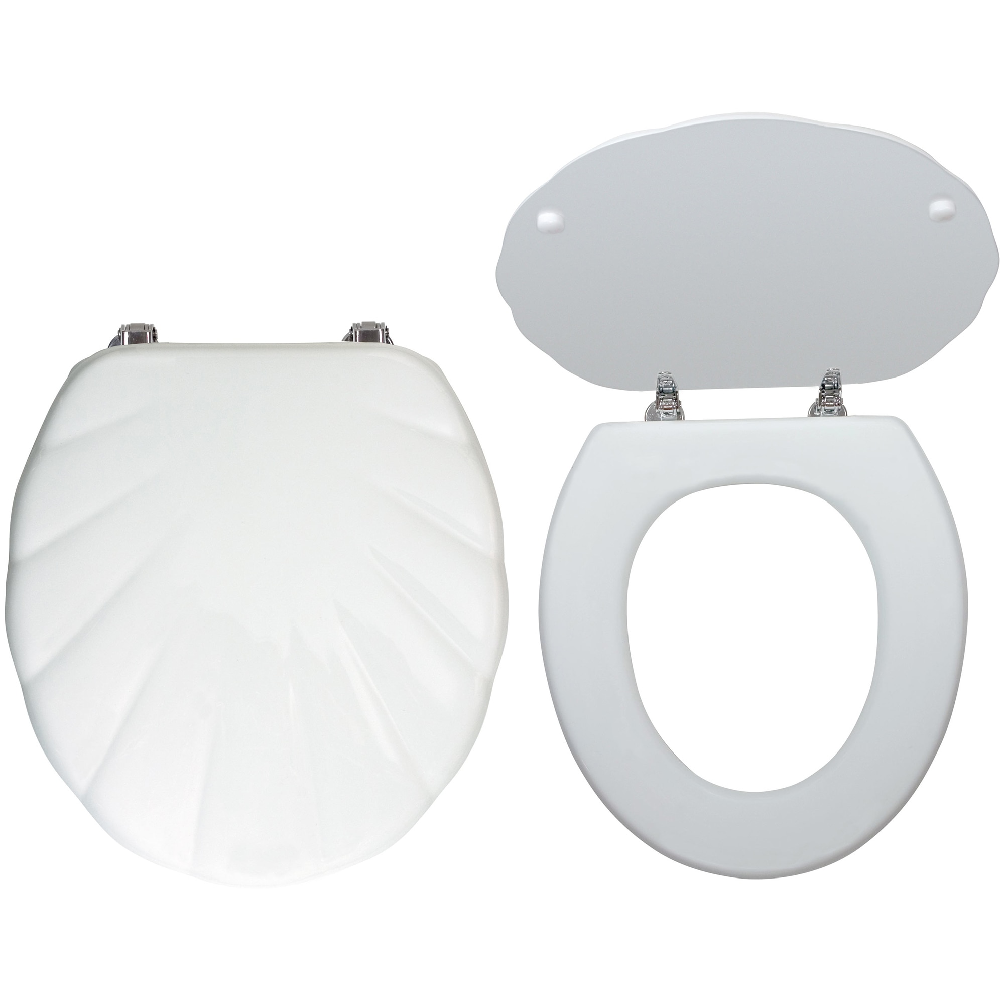 Capac WC Ferro Lyra, MDF, Alb