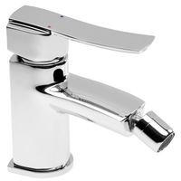 Baterie bideu Ferro Veneto VerdeLine BVN6VL, cu ventil, cartus ceramic, Crom