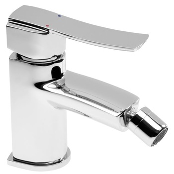 Baterie bideu Ferro Veneto VerdeLine BVN6VL, cu ventil, cartus ceramic, Crom Baterie bideu Ferro Veneto VerdeLine BVN6VL, cu ventil, cartus ceramic, Crom