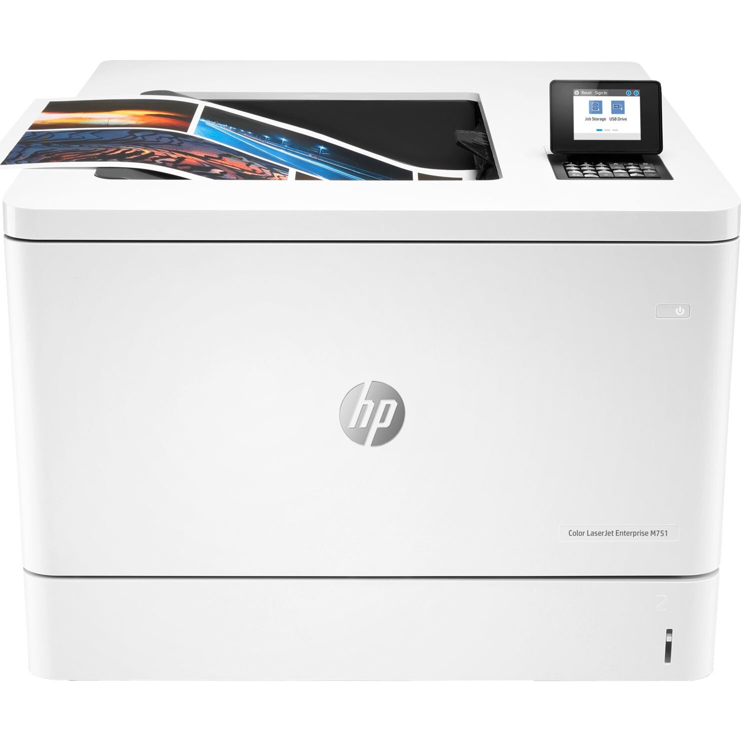 Imprimanta HP Color LaserJet Enterprise M751dn, Laser, Color, Format A4, Retea, Duplex