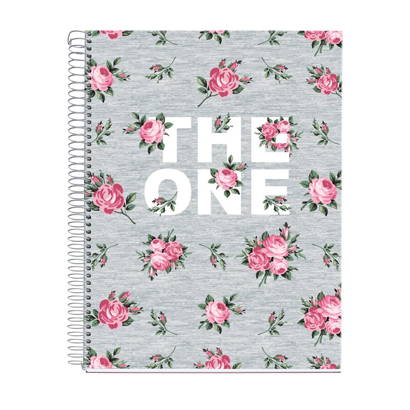 Caiet Miquelrius, Roses, A4, patratele, 120 file, coperta carton