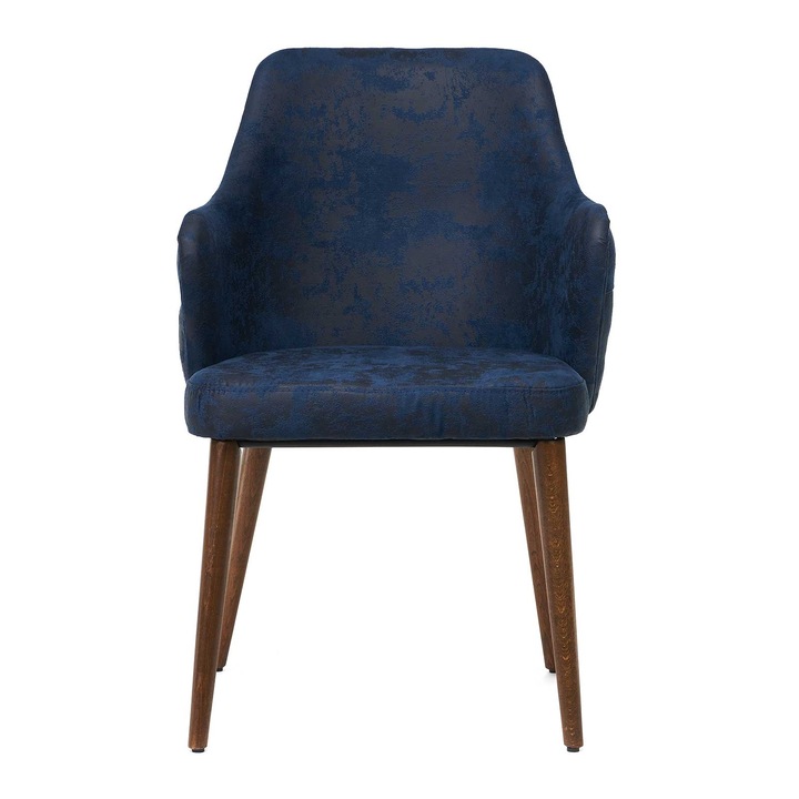 Стол за трапезария Heinner Home Signa, 47x54x85 см, Син