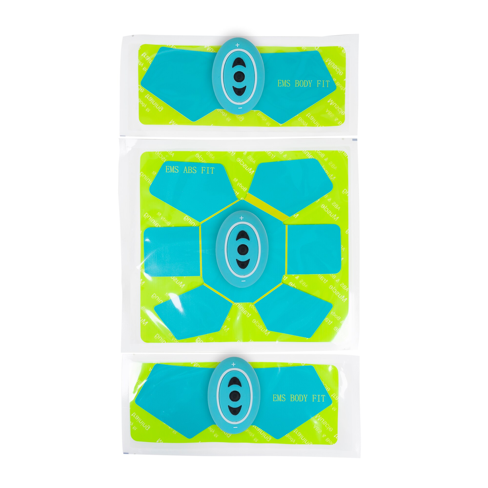 Aparat electrostimulare PNI AM009 cu 3 piese pentru abdomen, maini sau picioare