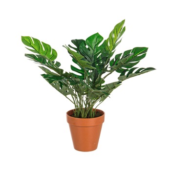 Planta artificiala in ghiveci, Philondredon , 30 frunze, 45 cm inaltime Planta artificiala in ghiveci, Philondredon , 30 frunze, 45 cm inaltime