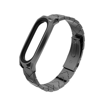 Curea metalica Tech-Protect Steelband Xiaomi Mi Band 3/4 Black Curea metalica Tech-Protect Steelband Xiaomi Mi Band 3/4 Black