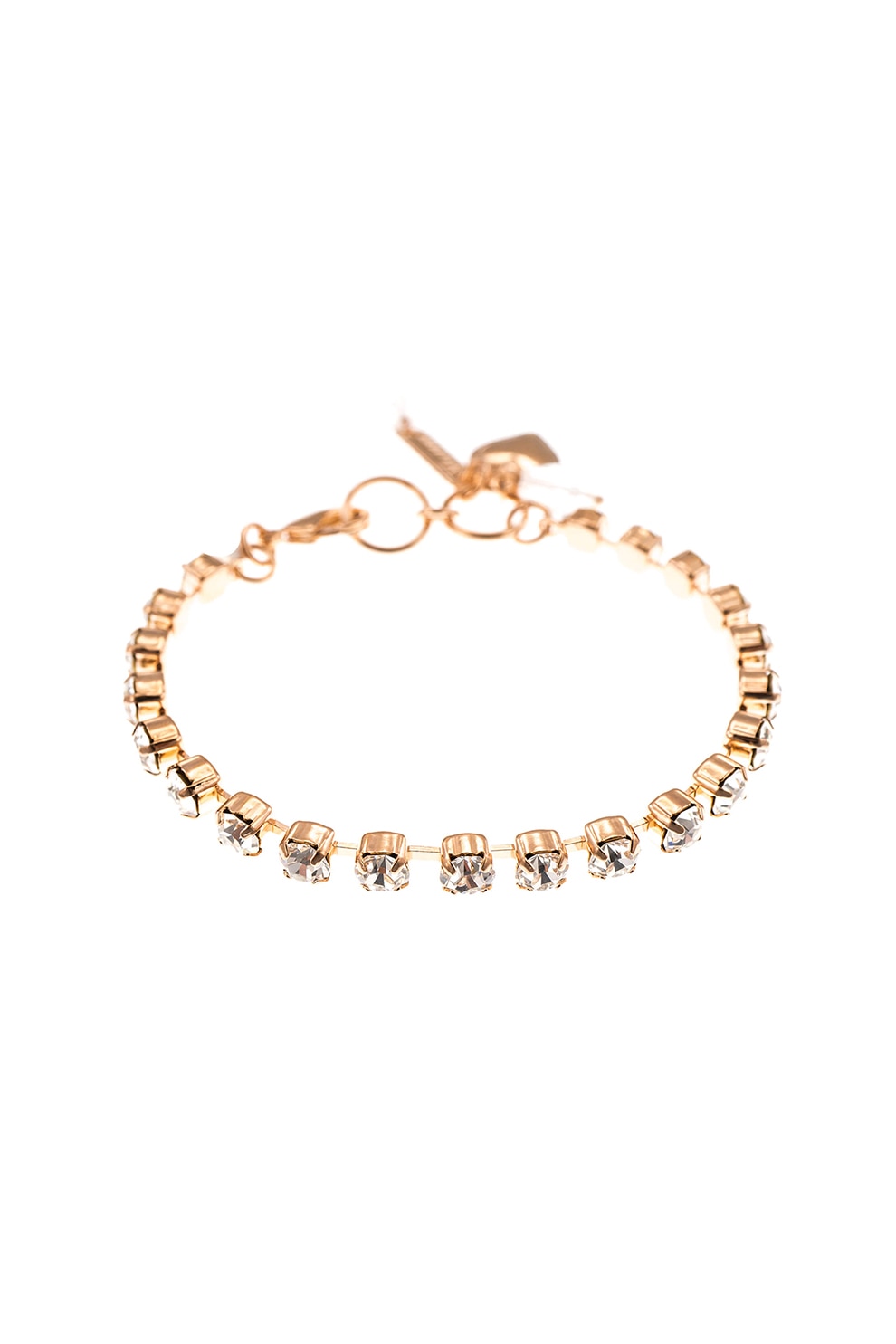 Roxannes - Mariana Jewellery, Bratara placata cu aur si decorata cu cristale, Auriu