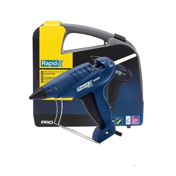 Pistol de lipit Rapid EG330 PRO Kit, batoanele lipici 12 mm, 380W, temperatura lucru reglabila 185°- 200°C,debit lipici 1300 g/h,duze interschimbabile,actionare tragaci cu 4 degete,40303008 Pistol de lipit Rapid EG330 PRO Kit, batoanele lipici 12 mm, 380W, temperatura lucru reglabila 185°- 200°C,debit lipici 1300 g/h,duze interschimbabile,actionare tragaci cu 4 degete,40303008