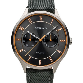 Ceas barbatesc Bering 11539-879, 39mm, 5ATM, Gri Ceas barbatesc Bering 11539-879, 39mm, 5ATM, Gri