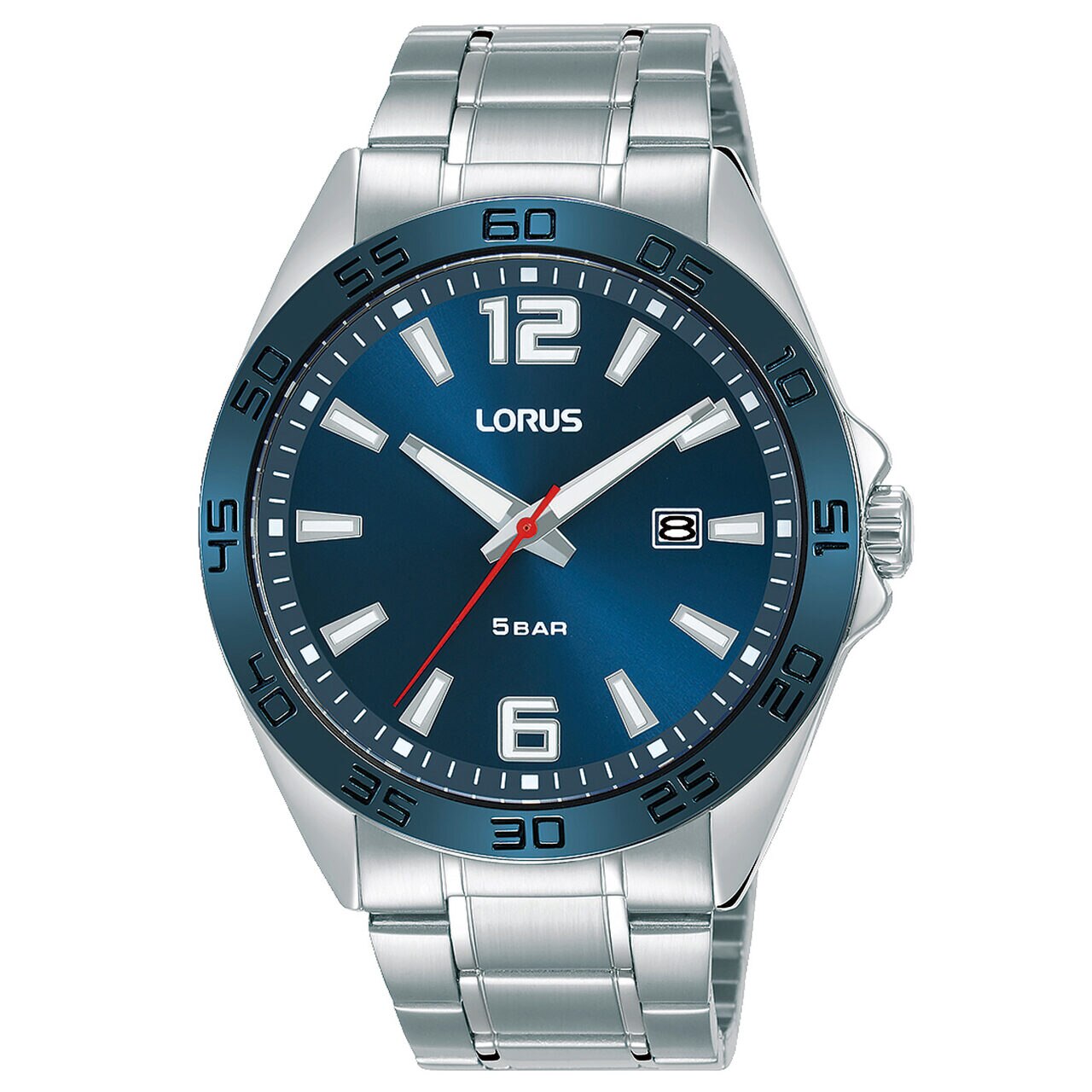 Ceas barbatesc Lorus RH913NX-9, 42mm, 5ATM, Argintiu