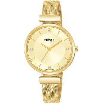 Ceas de dama Pulsar PH8470X1, 30mm, 3ATM, Auriu Ceas de dama Pulsar PH8470X1, 30mm, 3ATM, Auriu