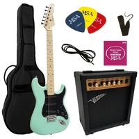 Set Chitara Electrica ST5 MINT cu Amplificator Vision GW15