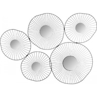 decor metal cu oglinzi prindere pe perete imagen 13_1_
0