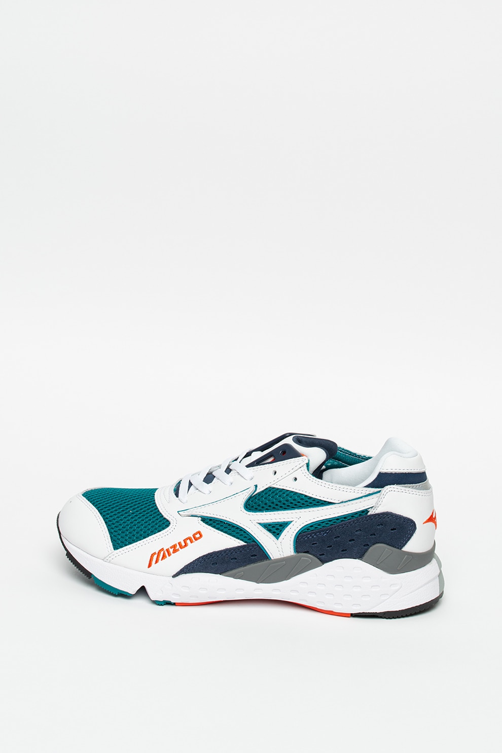 Mizuno, Pantofi sport din plasa cu garnituri din piele intoarsa si piele Mondo Control