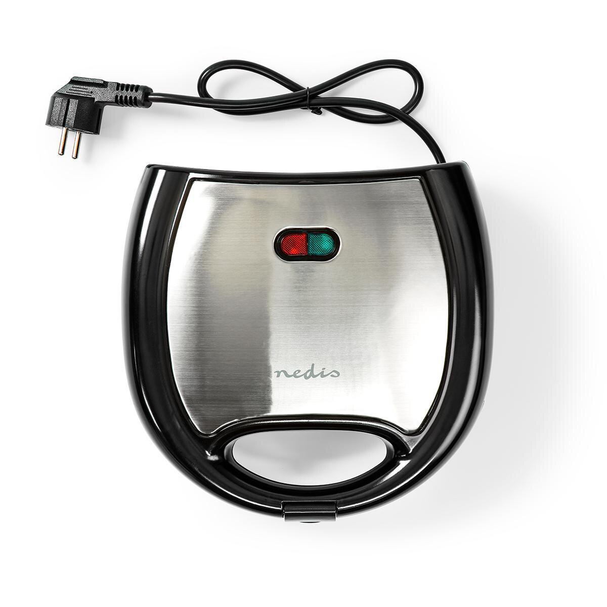 Aparat de facut vafe Nedis, 750W, negru