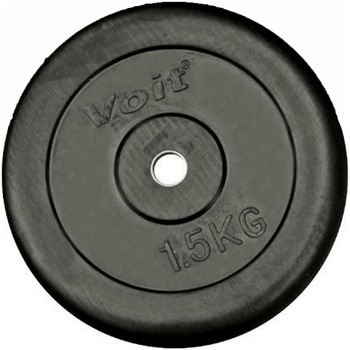 Disc haltera Kondition Voit, coating cauciuc, 1.5 kg Disc haltera Kondition Voit, coating cauciuc, 1.5 kg