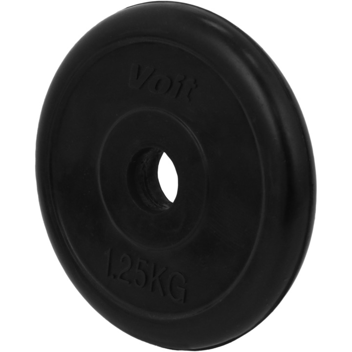 Disc haltera Kondition Voit, coating cauciuc, 1.25 kg