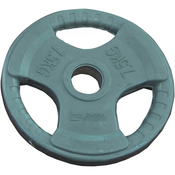 Disc olimpic Kondition, coating cauciuc, 7.5 kg, Gri Disc olimpic Kondition, coating cauciuc, 7.5 kg, Gri