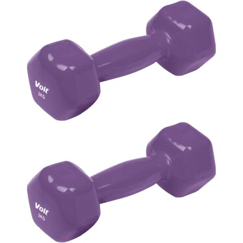 Set gantera fitness Kondition Voit, coating vinil, 2x2 kg, Mov Set gantera fitness Kondition Voit, coating vinil, 2x2 kg, Mov