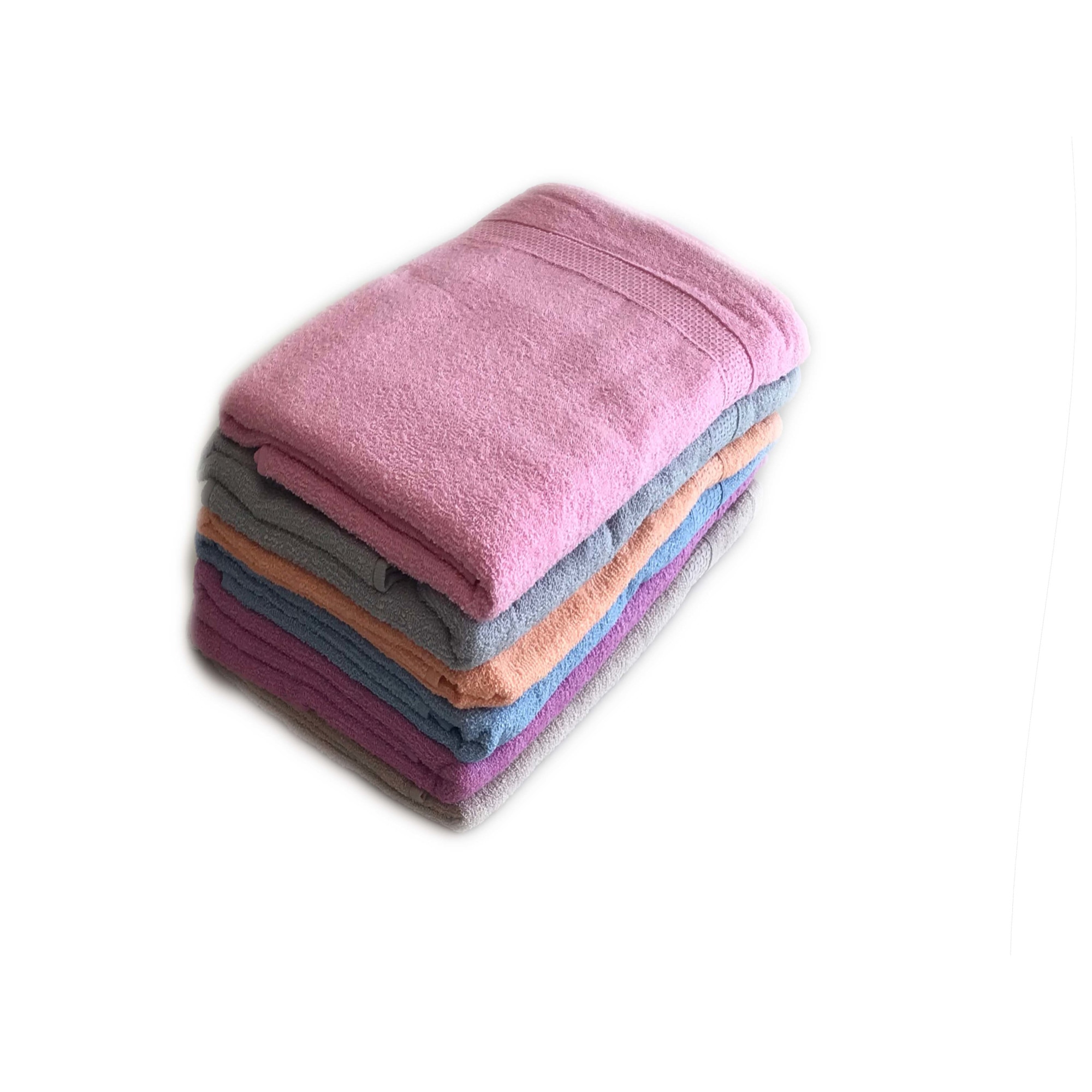 Set 6 prosoape 70/140 cm,multicolor