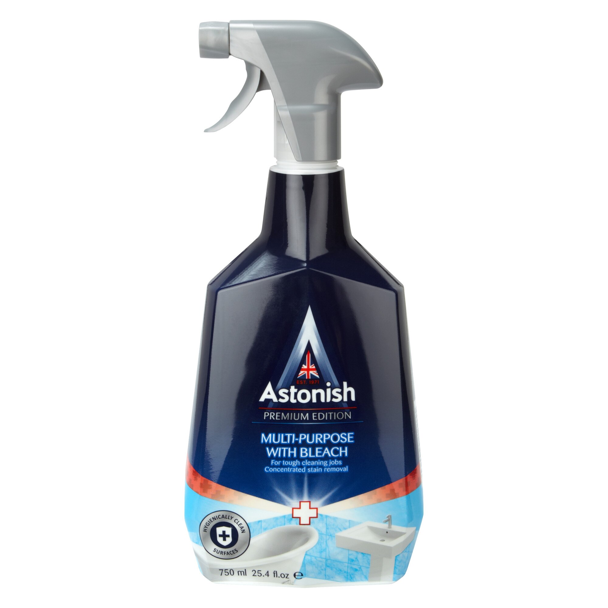 Solutie diverse suprafete cu clor, Astonish premium 750ml