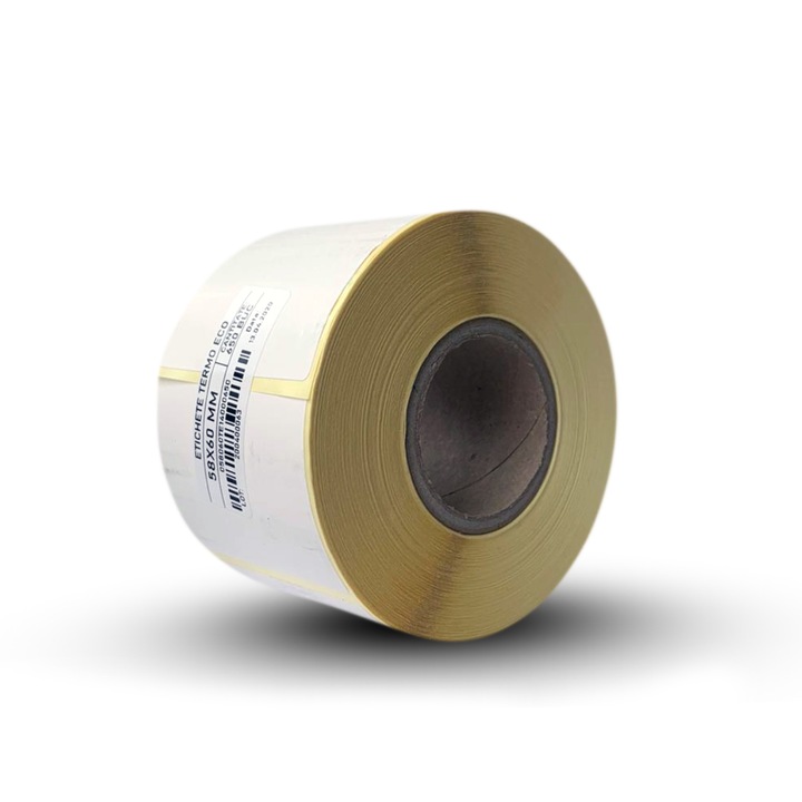 Етикети Termo Eco, Next Label, самозалепващи се, 58X60 mm 650 етикета/ролка