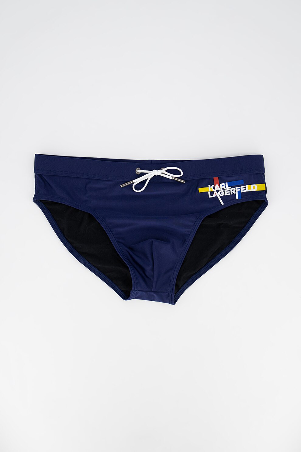 Karl Lagerfeld, Slip cu detalii logo, Bleumarin