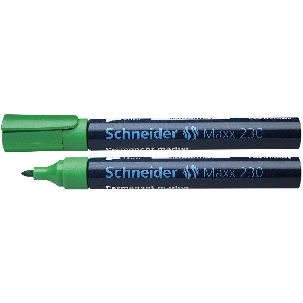 Marker permanent Schneider Maxx 230 verde