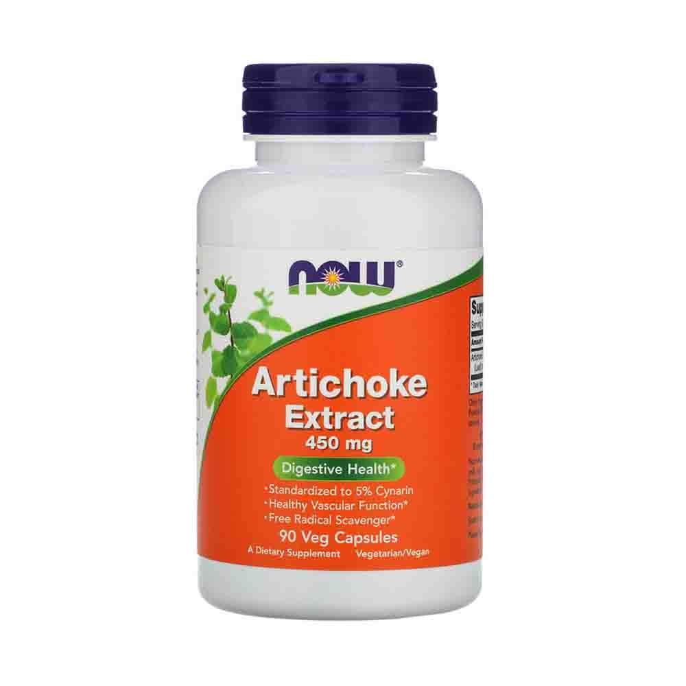 Artichoke Extract (Anghinare), 450 mg, Now Foods, 90 capsule eMAG.ro
