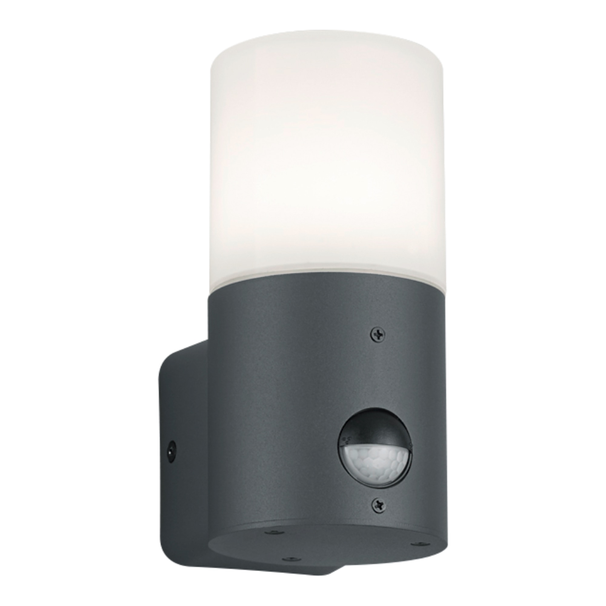 Aplica exterior Klausen, Ascot 1 cu senzor, Dark Grey, KL131001, E27, IP44, 11W