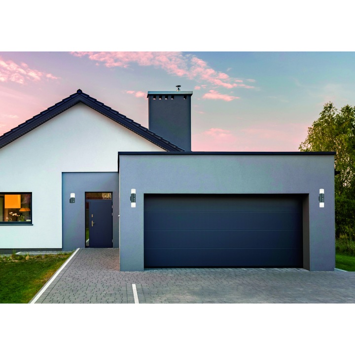 Klausen kültéri fali lámpa, Ascot 1 Dark Grey, KL131000, E27, IP44, 11W