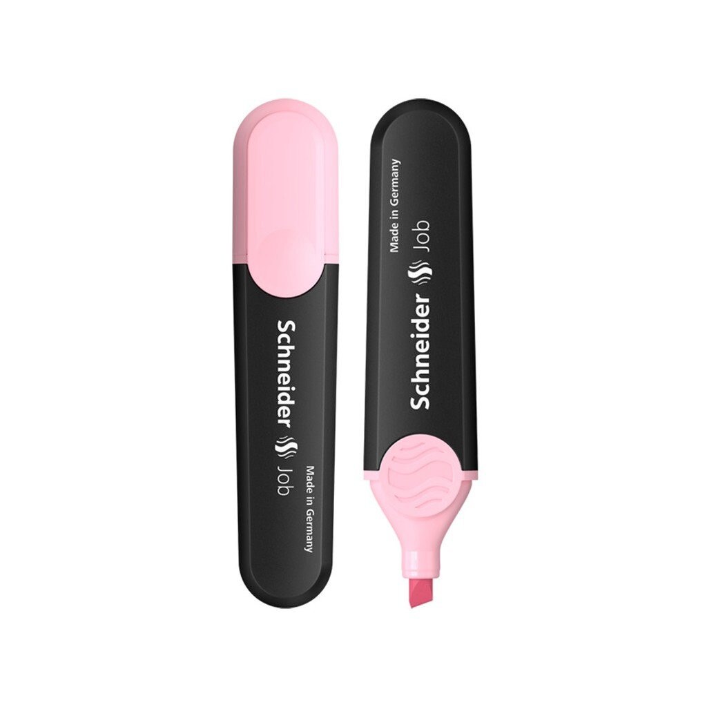 Textmarker Schneider Job Pastel roz deschi