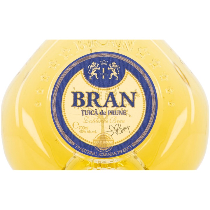 Tuica prune Bran, 40%, 0.7L
