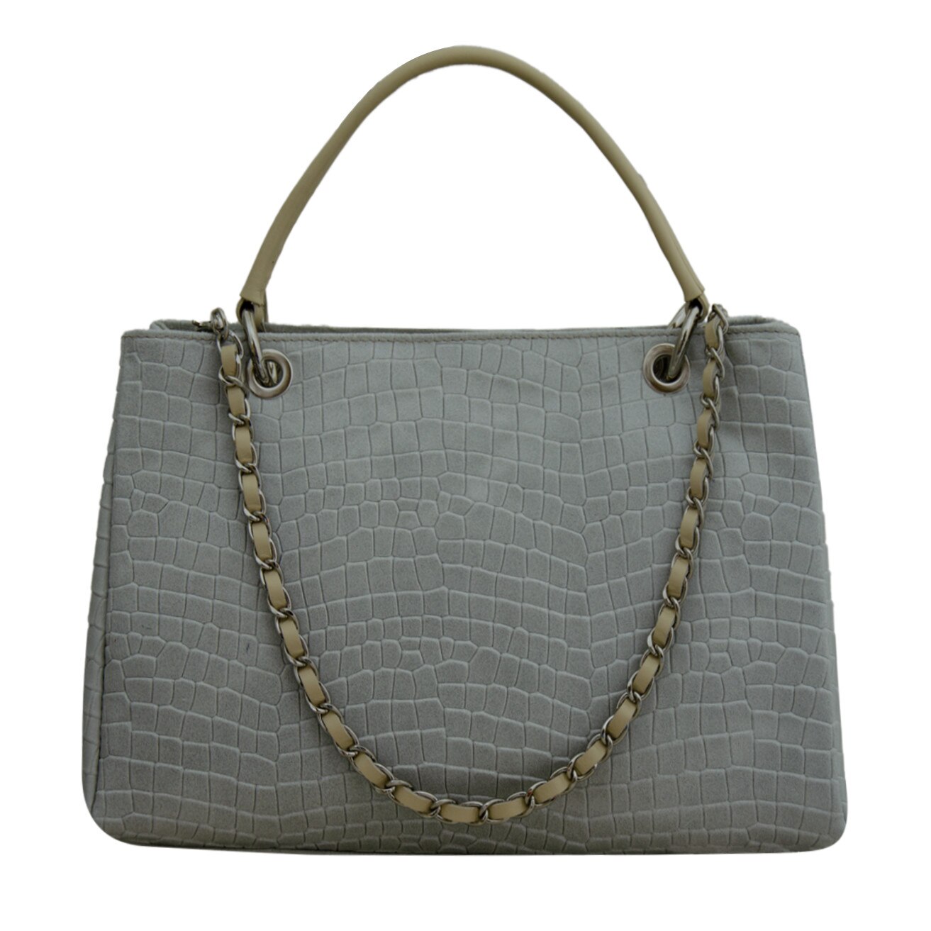 Geanta de dama din piele naturala Eva Bags, Olivia 3 bej