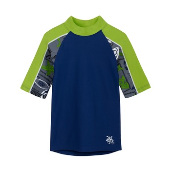 Tricou de plaja, maneca scurta, cu protectie UV, baieti, TUGA, Patagonia, Verde Tricou de plaja, maneca scurta, cu protectie UV, baieti, TUGA, Patagonia, Verde