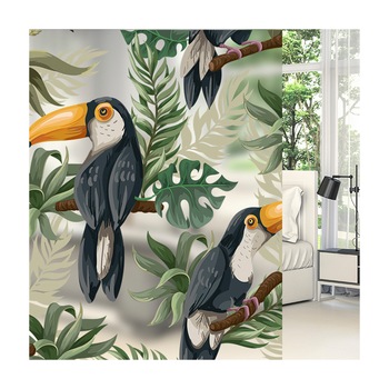 Autocolant pentru geam, Orafol, Papagali, multicolor, 92x205 cm Autocolant pentru geam, Orafol, Papagali, multicolor, 92x205 cm