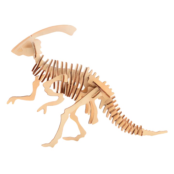 Fa puzzle 3D Johntoy Dinoszauruszok - Parasaurolophos