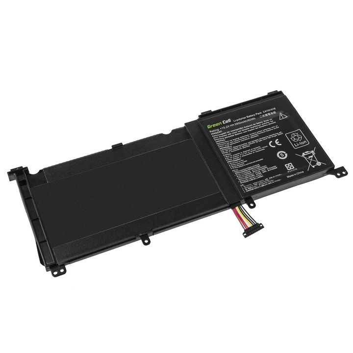 Green Cell C41N1416 akkumulátor Asus G501J G501JW G501V G501VW Asus Zenbook Pro UX501 UX501J UX501JW UX501V UX501VW / 15,2V 3950