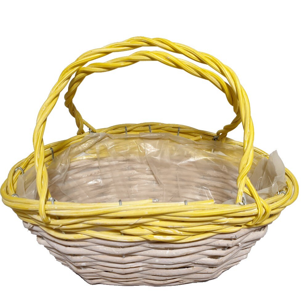 Cos pentru flori, Gourmet Gift, Alb-Galben