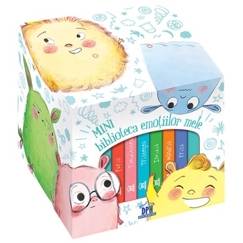 Minibiblioteca emotiilor mele, Stephanie COUTURIER, ilustratii de Maureen Poignonec Minibiblioteca emotiilor mele, Stephanie COUTURIER, ilustratii de Maureen Poignonec