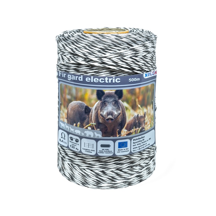 Fir gard electric 500m, 135kg, 0,40 ohm/m, 6 fire, Xelon®