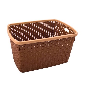 Cos Rufe Plastic, 28x24.5x43 cm, 20 L Culoare Maro Cos Rufe Plastic, 28x24.5x43 cm, 20 L Culoare Maro